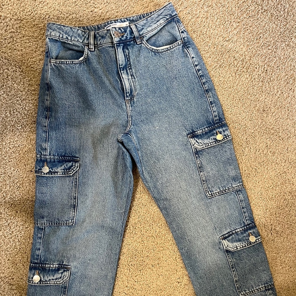 Cargo Denim Jeans